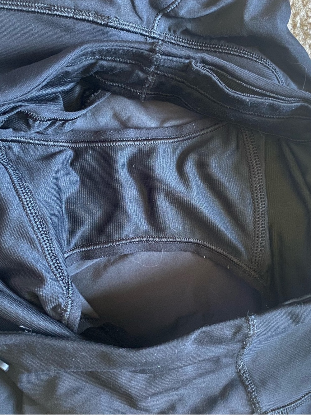 lululemon athletica Black High-Rise Running Shorts - Picture 6 of 6